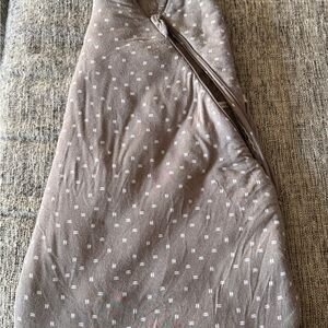 Gunamuna Bamboo Sleep Sack – Gray – Approx 0–6 Months